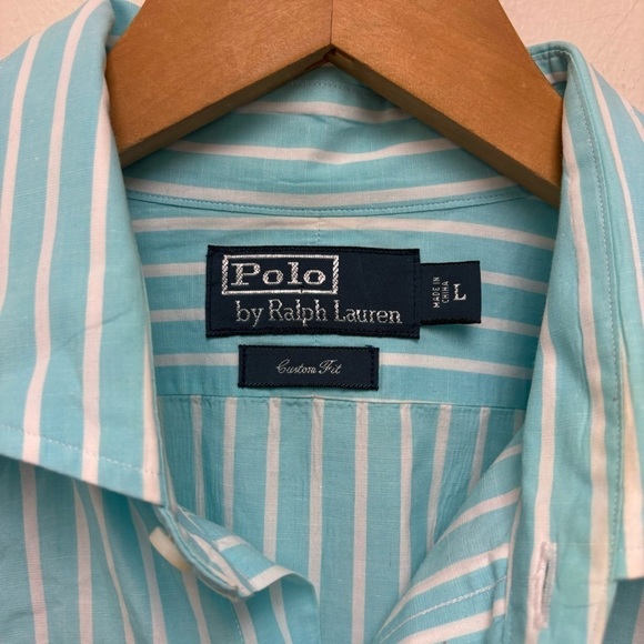 Polo Ralph Lauren Stripe Button Front Shirt - Picture 4 of 11